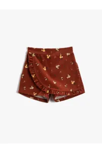 Koton Shorts - Brown - Normal Waist #6049133