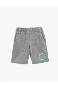 Koton Shorts - Gray - Normal Waist #6119407
