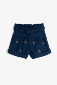 Koton Shorts - Navy blue - Normal Waist #5029183