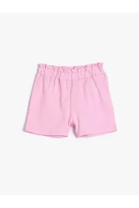 Koton Shorts Basic with Elastic Waist, Cotton