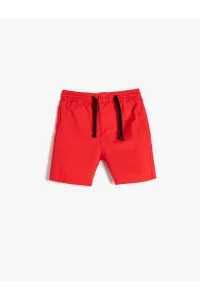 Koton Shorts with Tie Waist Pocket Cotton Cotton #6170825