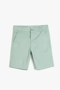 Koton Shorts - Green - Normal Waist #6214455