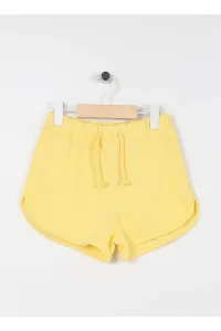 Koton Elastic Waist. Normal Yellow Girls' Shorts 3skg40058ak #6170782