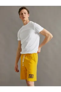 Koton Shorts - Yellow - Normal Waist #5832519