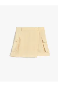 Koton Shorts, Skirt with Pocket. Elastic Waist