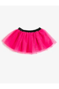 Koton Baby Girl Pink Tulle Detailed Skirt