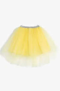 Koton Tutu Skirt Elastic Waist Layered Lined #6169222