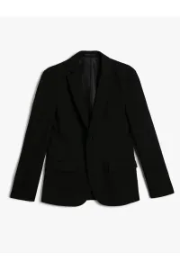 Koton Blazer Jacket with Two Pocket Detailed Buttons #7721990