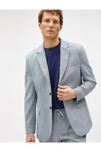 Koton Summer Jacket Blazer Pocket Detailed With Buttons