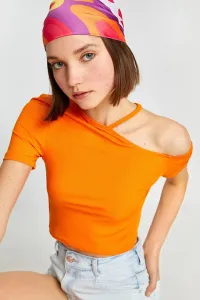Koton Women's Orange T-Shirt #7592835