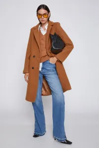 Kabát Koton so širokým golierom s detailnými vreckami na gombíky #5649525