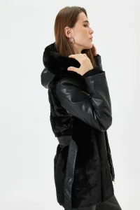Koton Women's Black Coat #8720106