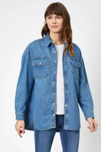 Koton Jacket - Blue - Regular fit #5316465
