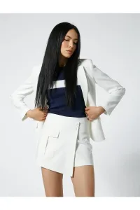 Koton Mini Short Skirt with Cargo Pocket Detail