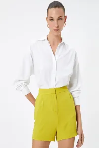 Koton Women's Lemon Yellow Shorts &; Bermuda #9191417