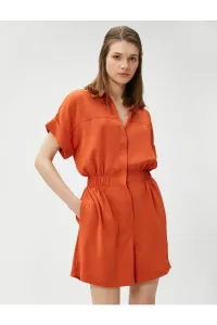 Koton Jumpsuit - Orange - Fitted
