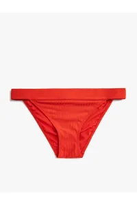 Koton Bikini Bottom - Red - Plain #5077291