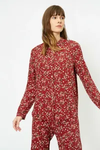 Koton Women's Burgundy Pajama Top