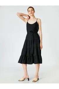 Koton Dress - Black - Ruffle both