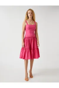 Koton Layered Midi Length Dress Cotton #4462004