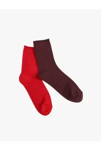 Koton Basic Set of 2 Socks Multi Color #9568487