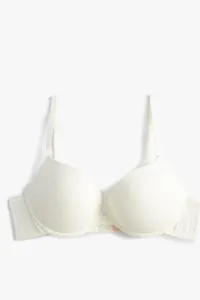 Koton Push Up Bra Supported, Underwired, Covered, Padded. Detachable Straps