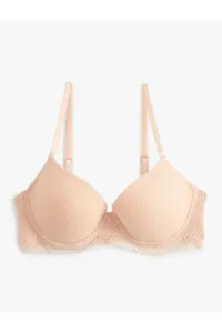 Koton Push Up Bra Underwire Supported Filled Lace #9313034