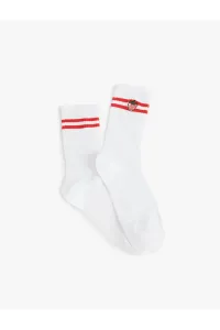 Koton Socket Socks Strawberry Patterned