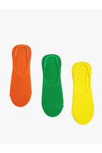 Koton 3-Piece Ballet Socks Set Multi Color