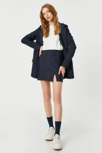 Koton Mini Skirt Slim Fit With Side Slit