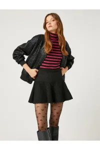 Koton Rachel Araz X - Ruffle Mini Tweed Skirt