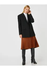 Koton Pleated Midi Length Skirt #5104741
