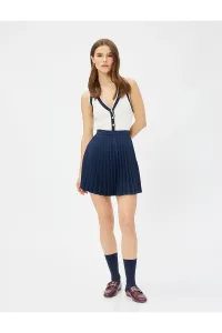 Koton Skirt - Dark blue - Mini