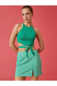 Koton Mini Skirt with Slit Detail