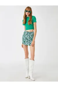 Koton Floral Mini Skirt #6063684