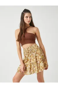 Koton Floral Printed Mini Skirt #5648698