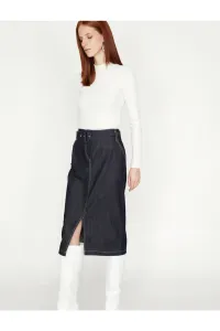 Koton Women's Skirt With Belt Detail #4479996