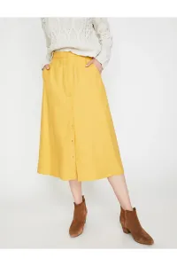 Koton Women's Yellow Skirt
