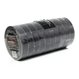 Kraft&Dele Izolačná páska PVC black 10ks 0,18mm/17mm/25m KD10916