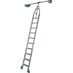 Regálový rebrík so stupňami KRAUSE