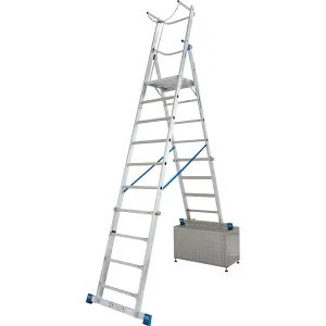 Teleskopický plošinový rebrík KRAUSE