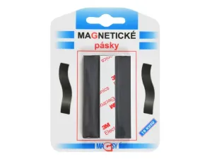 Magnetické samolepiace pásky - 10 ks -