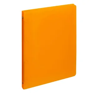 Poradač A4 4-krúžkový Opaline, transparentná oranžová