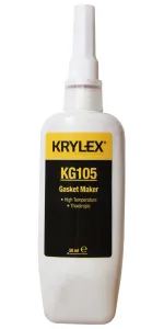 Krylex Kg105, 50Ml Gasket Maker, Bottle, 50Ml, Orange/red