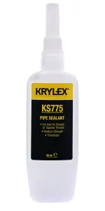 Krylex Ks775, 50Ml Pipe Sealing Paste, Bottle, 50Ml, Yel