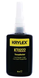 Krylex Kt0222, 50Ml Thread Locker, Bottle, 50Ml, Purple