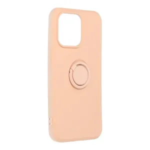 Silikónové puzdro na Apple iPhone 14 Roar Amber ružové
