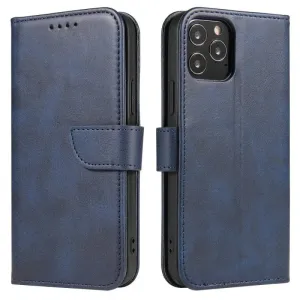 Peňaženkové puzdro Elegant Magnet Case modré – Apple iPhone 12 Mini