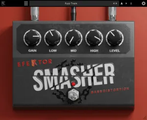 KUASSA Efektor Bass Smasher Distortion (Digitálny produkt)