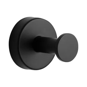 Sanela - Nerezový háčik, povrch čierny matný #7849993